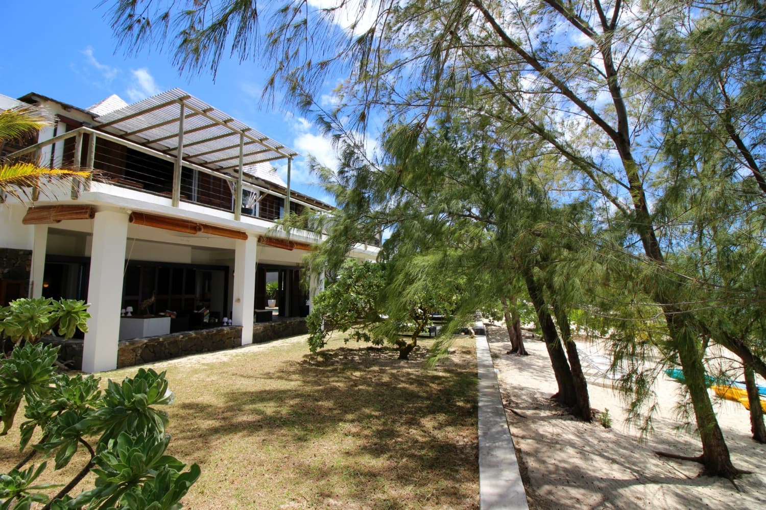 Sever východ Mauricius luxusní vila Koki Bonheur Post Lafayette
